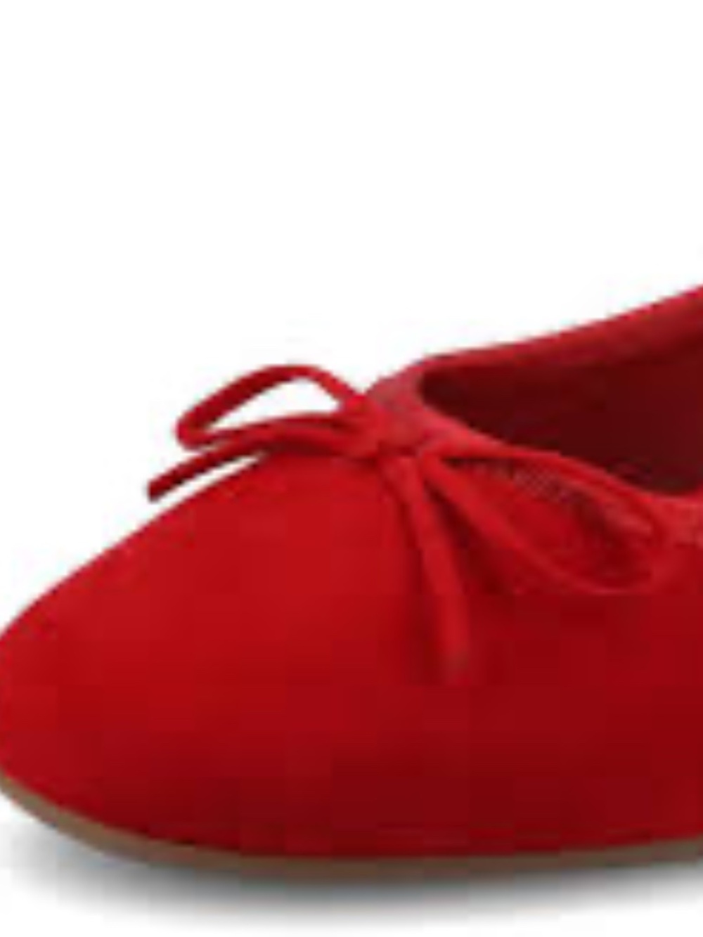 Birdies The Hummingbird Red Suede Flat Womens /Size 9